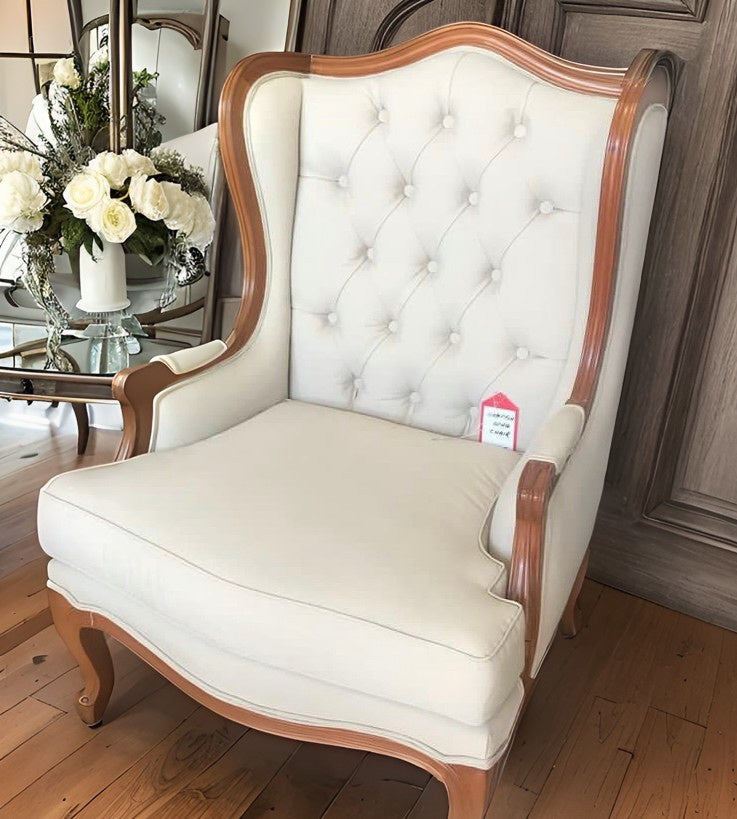 French accent armchair