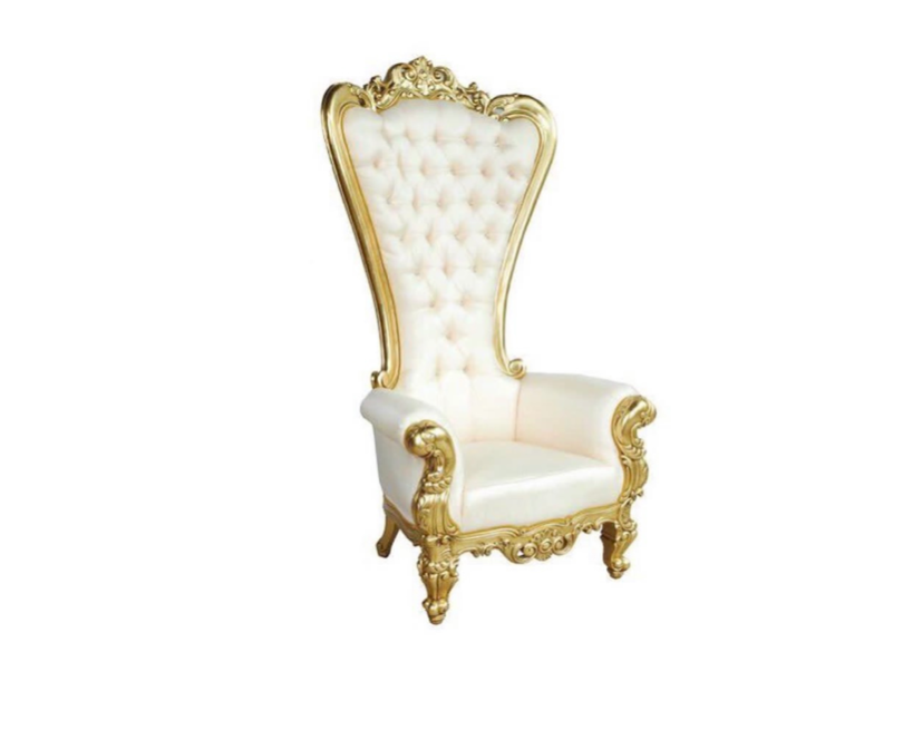 Royal throne chair