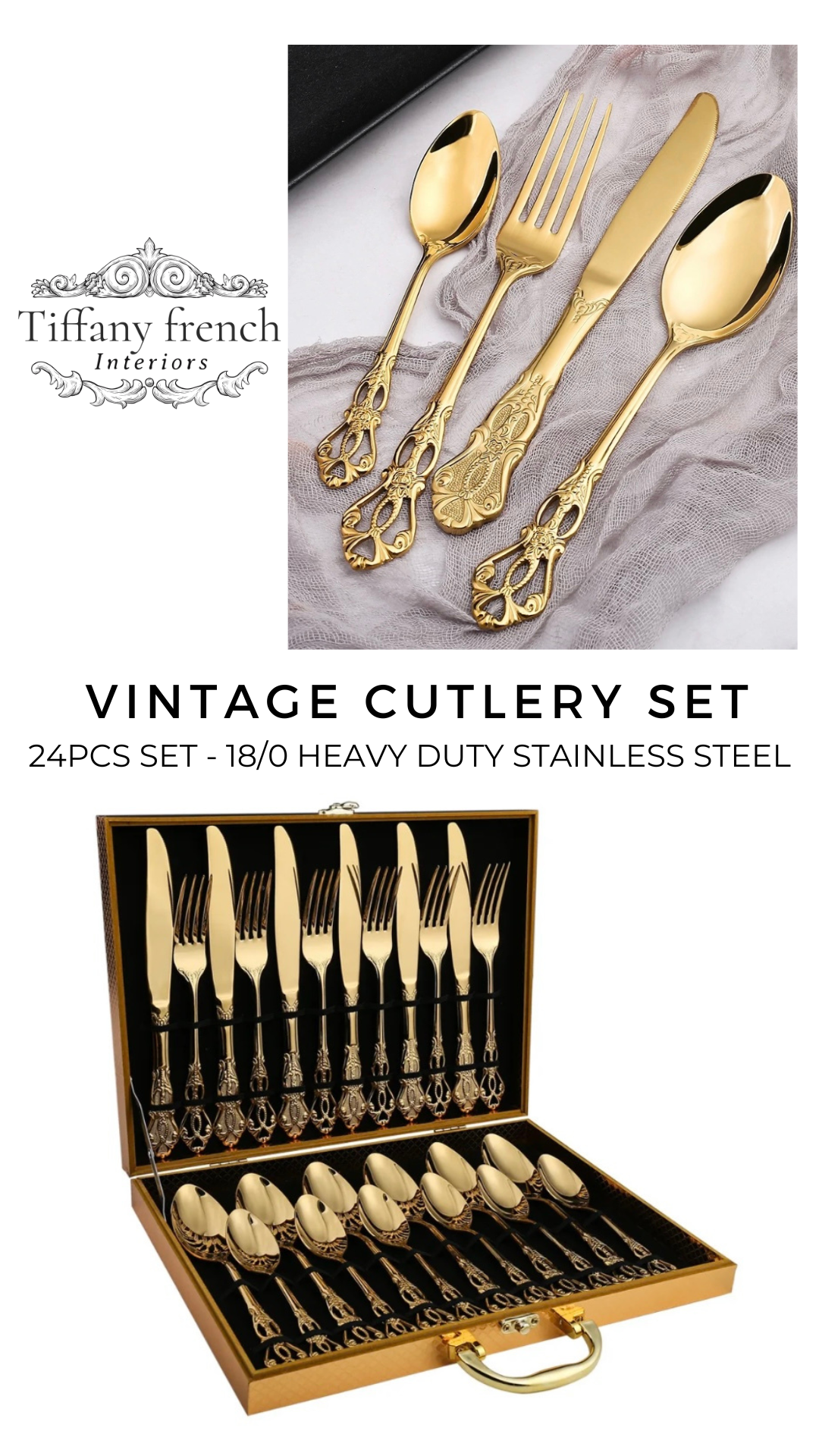 Vintage cutlery set